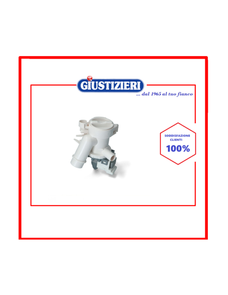 41018403 pompa scarico lavatrice magnetica 0,3a 30w, 220/240 - giustizierishop.it