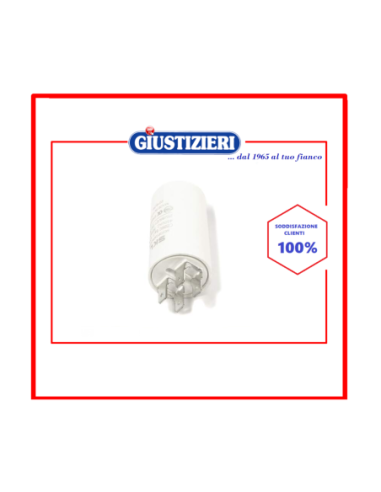 condensatore lavatrice  6µf 450v ø30x57mm - giustizierishop.it