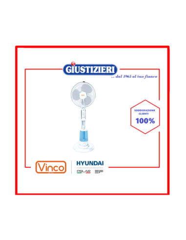 70717 ventilatore nebulizzatore vinco 40cm 60w garanzia 2 an - giustizierishop.it