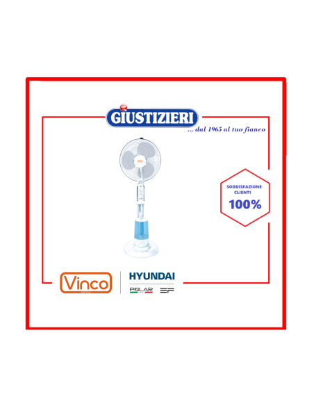 70717 ventilatore nebulizzatore vinco 40cm 60w garanzia 2 an - giustizierishop.it