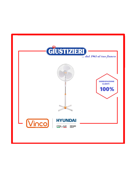 70703 – ventilatore a piantana vinco 40cm 45w garanzia 2 ann - giustizierishop.it