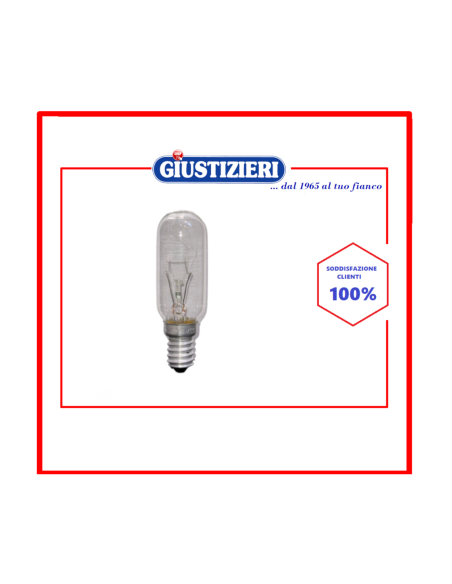 7100037 lampadina e14 40w per cappe - giustizierishop.it