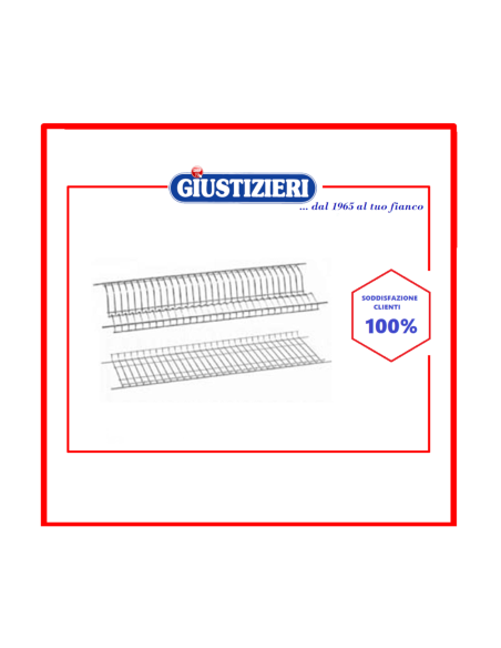 lacu2076in scolapiatti 76 cm acciaio inox griglia piatti + g - giustizierishop.it