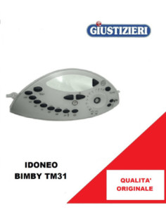 mascherina comandi bimby tm31 fronatle tastiera qualita' cer - giustizierishop.it