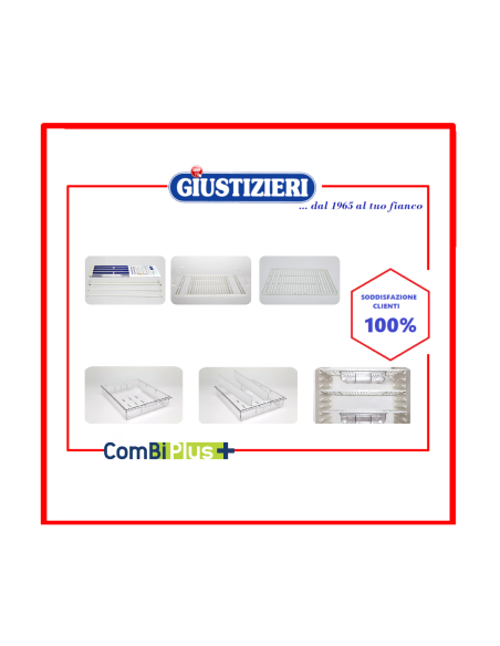 kit completo ripiano frigorifero universale con cassetto por - giustizierishop.it