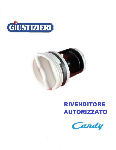 41021233 41021232 filtro pompa lavatrice candy hoover zerowa - giustizierishop.it