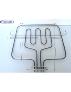92740984 resistenza forno  candy hoover gasfire montaggio su - giustizierishop.it