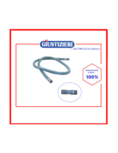 273284 tubo scarico ad innesto lavastoviglie 1750mm ariston  - giustizierishop.it