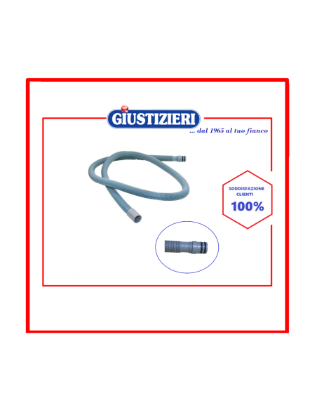 273284 tubo scarico ad innesto lavastoviglie 1750mm ariston  - giustizierishop.it