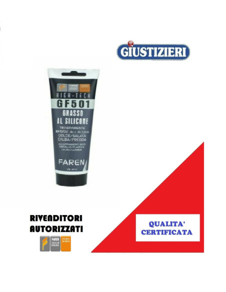 grasso al silicone gf501 faren trasparente resistente all'ac - giustizierishop.it