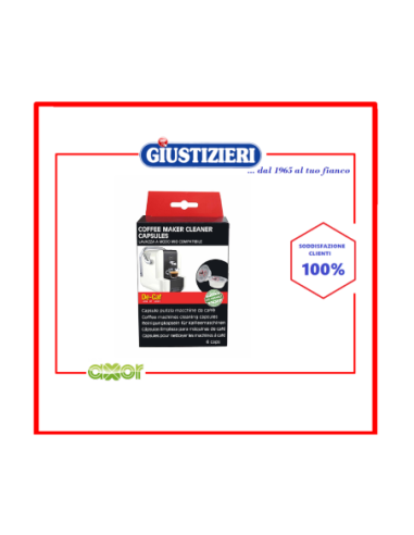 cl306 de-caf 5 capsule detergenti per macchine da caffe' lav - giustizierishop.it
