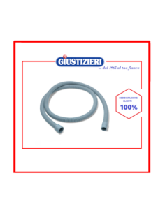 tubo scarico lavatrice  lunghezza 200cm diritto ø21-29mm uni - giustizierishop.it