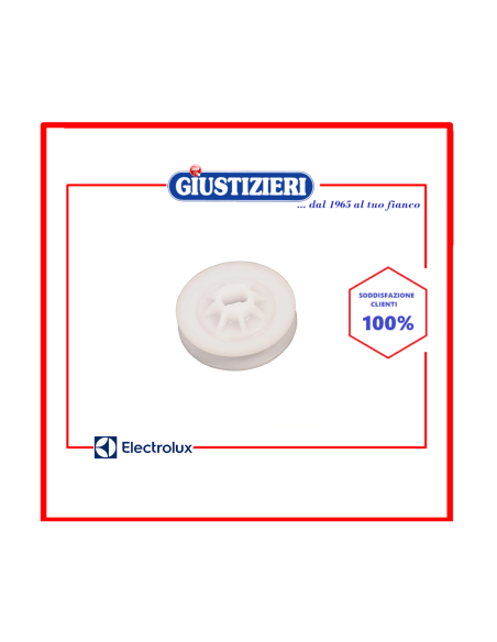 1258654100 puleggia motore asciugatrice d46mm bianca electro - giustizierishop.it