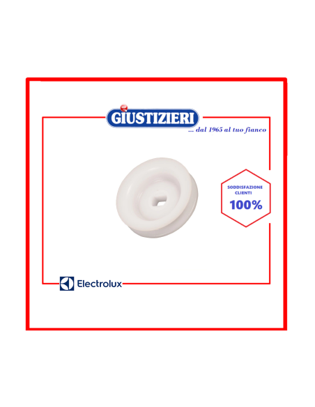 1258654100 puleggia motore asciugatrice d46mm bianca electro - giustizierishop.it