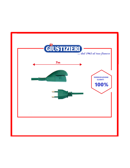 vac502vk cavo filo per folletto vk135 vk136 adattabile 7mt s - giustizierishop.it