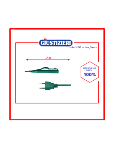 mvp421vk cavo filo per folletto vk140 adattabile 7mt standar - giustizierishop.it
