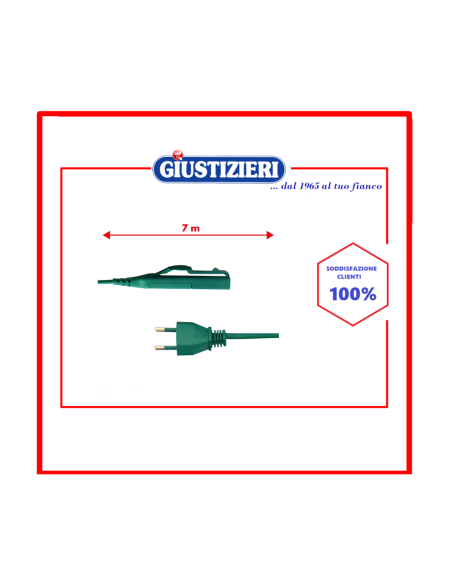 mvp421vk cavo filo per folletto vk140 adattabile 7mt standar - giustizierishop.it