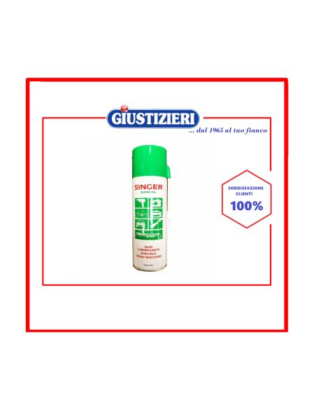 super oil singer olio lubrificante speciale spray multiuso 2 - giustizierishop.it