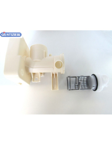 4055339032 kit completo filtro + portafiltro lavatrice rex e - giustizierishop.it