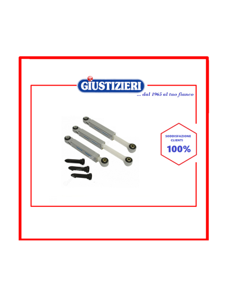 00306057 set 3 ammortizzatori con perni 90n lavatrice bosch  - giustizierishop.it