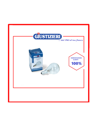 lmp104un  lampadina forno sferica e14-45 40w 230v skl - giustizierishop.it