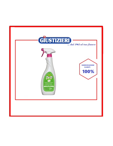 deo verde 750 ml essenza deodorante per ambienti tecnoclean - giustizierishop.it
