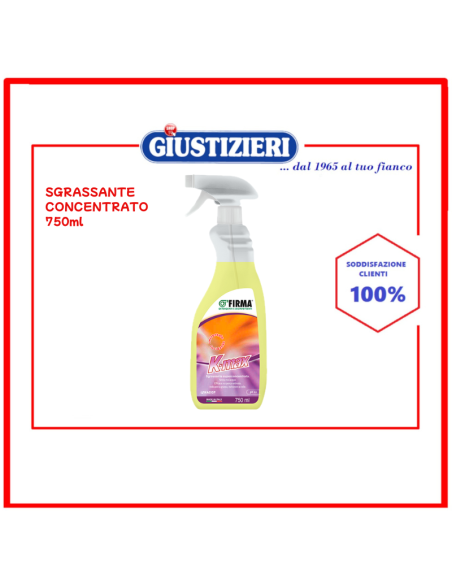 firma - k-max sgrassante concentrato senza risciacquo 750ml - giustizierishop.it