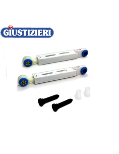 ammortizzatori lavatrice bosch 673541 kit 2pz + raccordi ori - giustizierishop.it