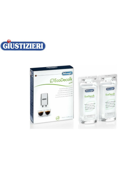 dls003 dèlonghi ecodecalk decalcificante caffettiera 2 x 100 - giustizierishop.it