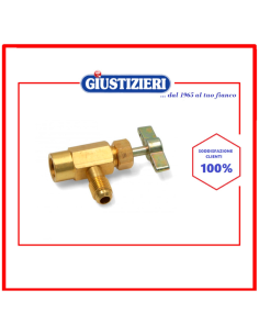 rubinetto gas per bombole gas refrigerante ecologico - giustizierishop.it