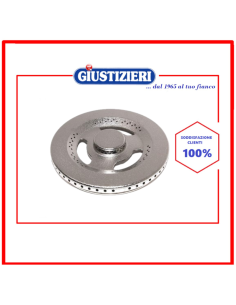 piattello tripla corona cromato smeg westinghouse ø 123/112  - giustizierishop.it