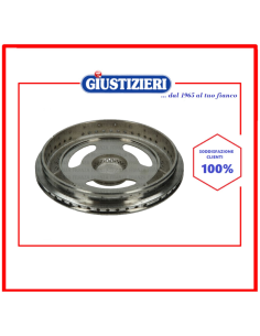 piattello tripla corona cromato smeg westinghouse ø 123/112  - giustizierishop.it 2