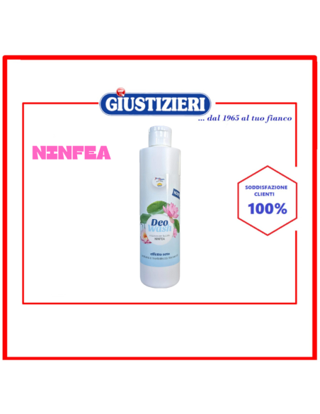 deo wash 250 ml - fragranza per bucato ninfea - giustizierishop.it