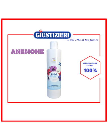 deo wash 250 ml - fragranza per bucato anemone - giustizierishop.it