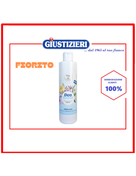 deo wash 250 ml - fragranza per bucato fiorito - giustizierishop.it