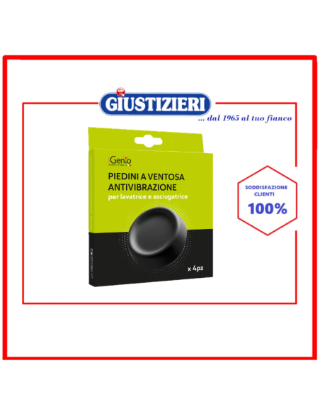 927 - piedini ventosa antivibrazione per lavatrice e asciuga - giustizierishop.it
