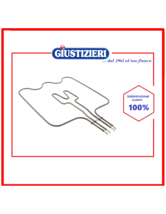 elemento riscaldante inferiore per forno - 230v,1000/500w - giustizierishop.it
