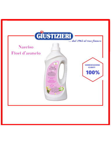 tecnoclean - deo floor - igienizzante pavimenti 1lt -  narci - giustizierishop.it