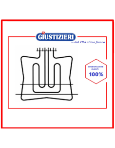 resistenza doppia forno 800w/1800w 230v compatibile smeg 806 - giustizierishop.it
