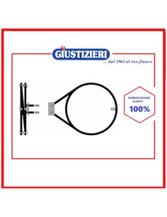 resistenza forno ventilato ø190 w2000 v230 - electrolux 3970 - giustizierishop.it