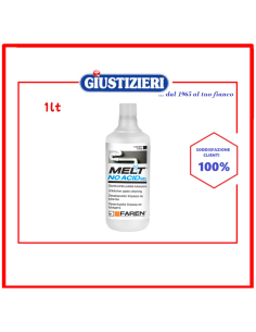 melt no acid gel - disgorgante concentrato gel 1lt - giustizierishop.it