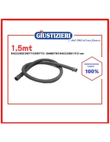 tubo scarico mt.1,5 - giustizierishop.it