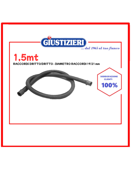 tubo scarico mt.1,5 - giustizierishop.it
