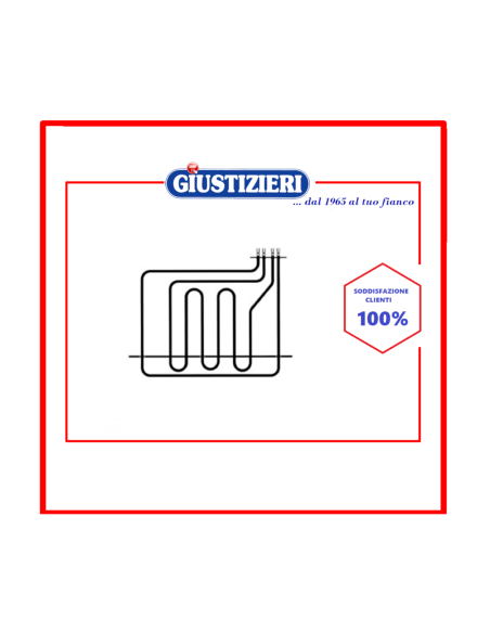 f re.1983/t  resistenza doppia forno w800/1600 v220 nardi - giustizierishop.it