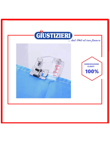 piedino bordatore regolabile macchina per cucire universale  - giustizierishop.it