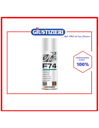 f74 - grasso al rame spray 400ml - giustizierishop.it