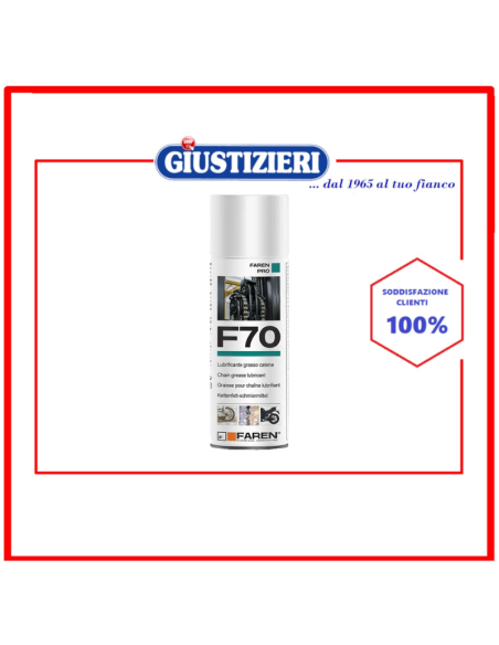 f70 - grasso catene doppia erogazione 400ml - giustizierishop.it