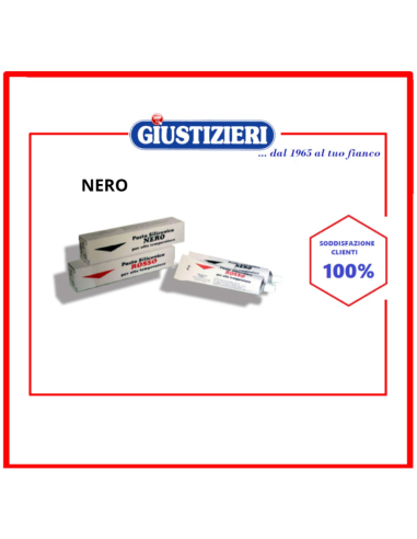 silicone nero alte temperature astuccio gr60 - giustizierishop.it