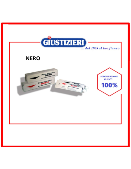 silicone nero alte temperature astuccio gr60 - giustizierishop.it