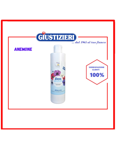 deo wash 250 ml - ammorbiente per bucato anemone - giustizierishop.it